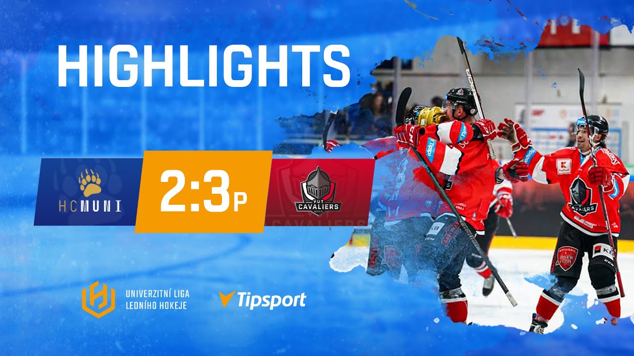 HC MUNI vs. VUT Cavaliers 2:3PP | Kompletní sestřih | ULLH