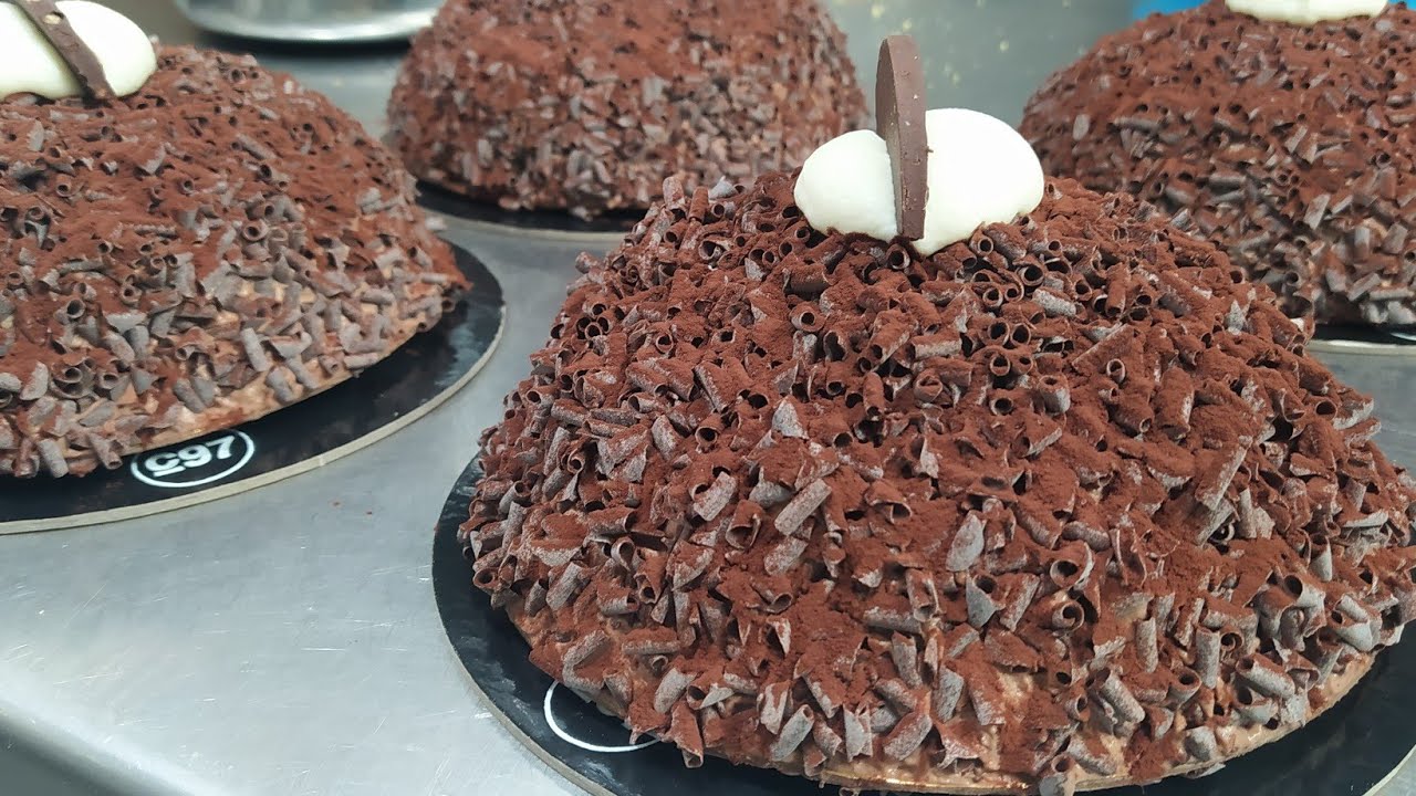 Torta al Cioccolato Dimostrazione Pratica   Corso di Pasticceria