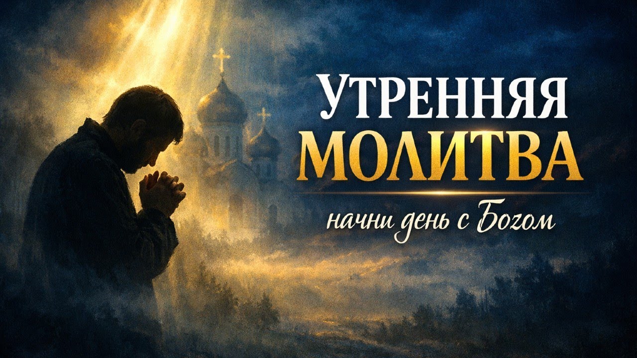 Утренняя молитва — начни день с Богом