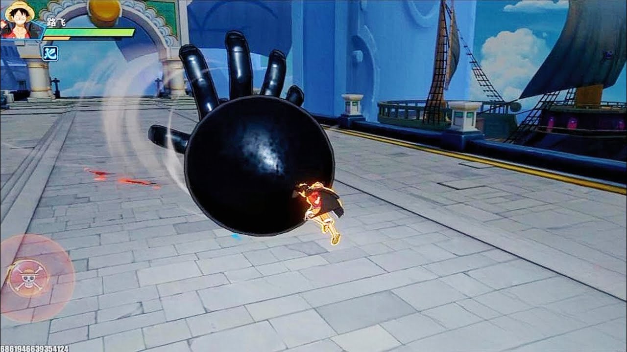 Luffy battle of Onigashima. All skills & Movest. | one piece fighting path.