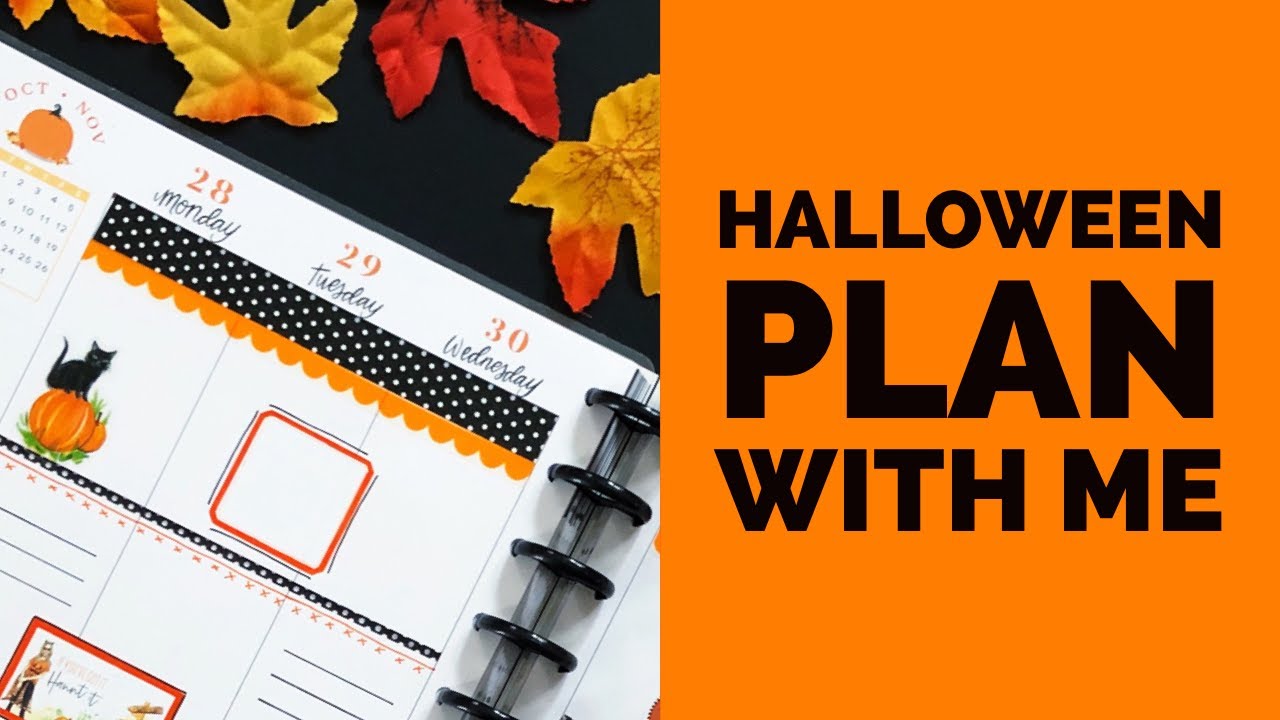 Plan With Me // HALLOWEEN! // Big Happy Planner