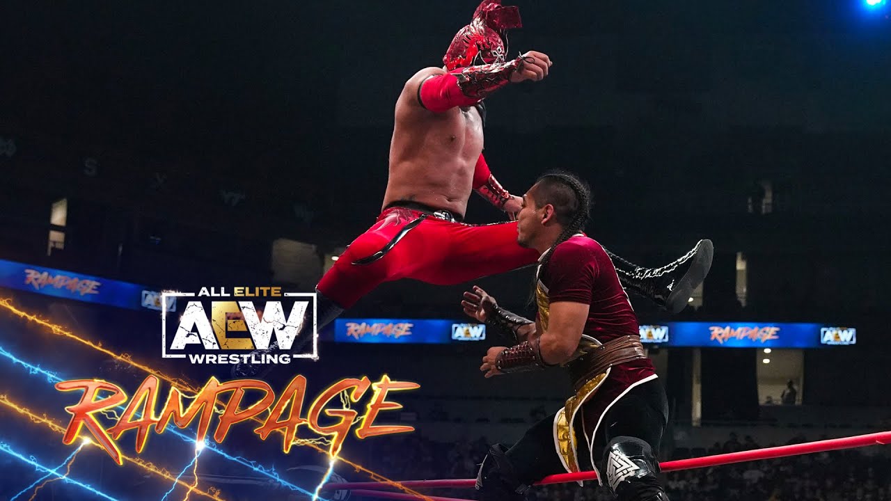 Викинго идет на войну с Дралистико из LFI | AEW Rampage 22.04.23