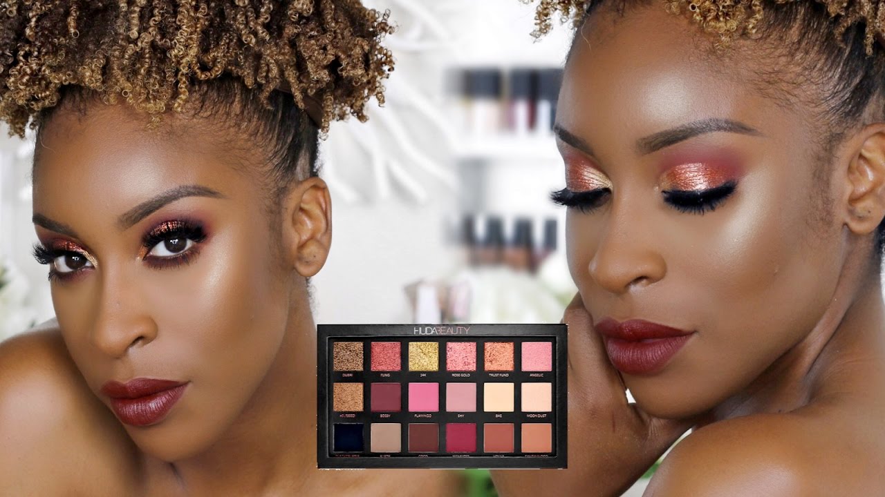 Huda Beauty Rose Gold Palette Review + Tutorial