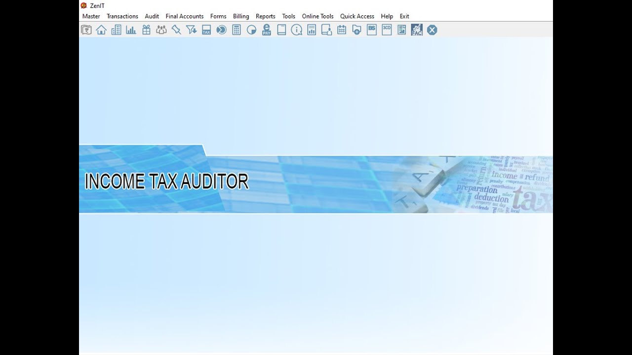 How to File ITR 3 Using KDK Spectrum Software