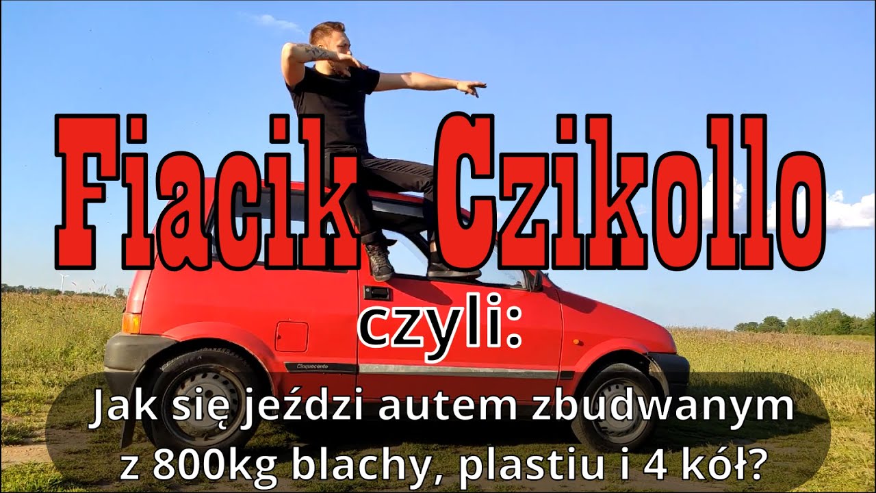 Fiat Cinquecento - polsko-włoski kartoflow&oacute;z z lat 90'