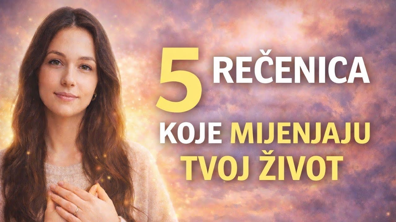 Kad ovo razumiješ, sve postaje lakše | 5 rečenica koje mijenjaju tvoj život.