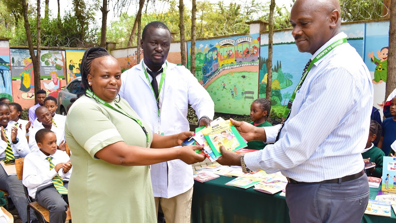 Books Donation by Cyrus Ndung'u; Thorn Tree School Alumni Class of 2003