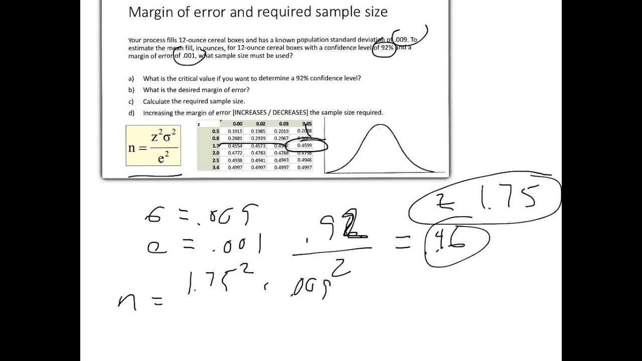 Required Sample Size