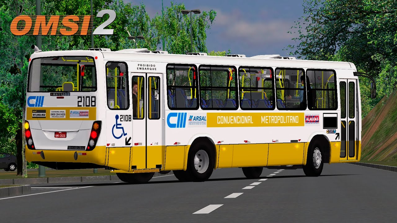 OMSI 2 - Marcopolo Torino 2007 MB OF-1418 da CM Transportes | Mapa Vale do Aço 3.1 - Linha 006