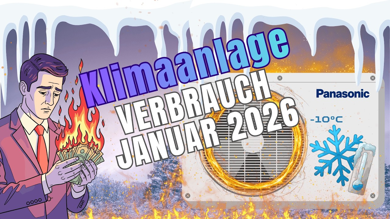 Heizen mit Klimaanlage im Januar: jede Menge verbraucht! ⚡ Kosten & Erfahrungen