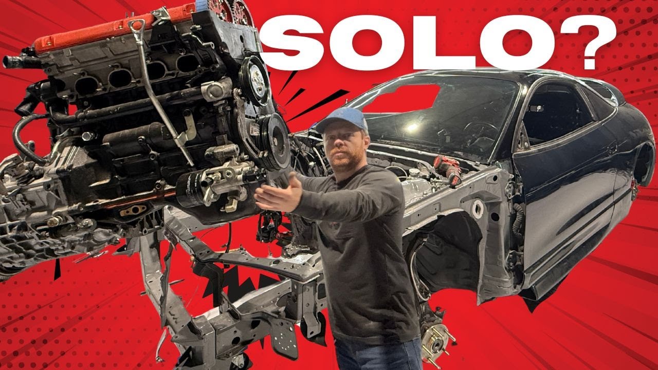 WIDE BODY ECLIPSE - SOLO Engine Removal