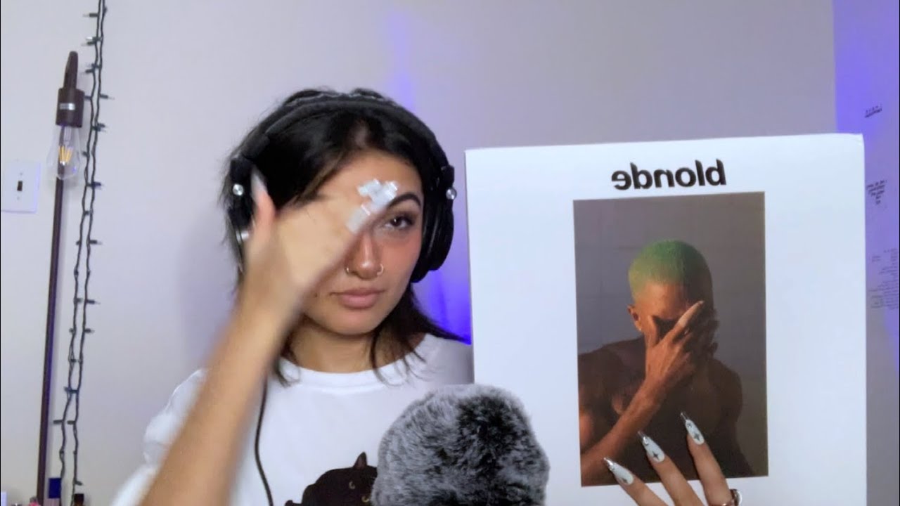 asmr / unboxing “BLONDE” on vinyl 💽 frank ocean
