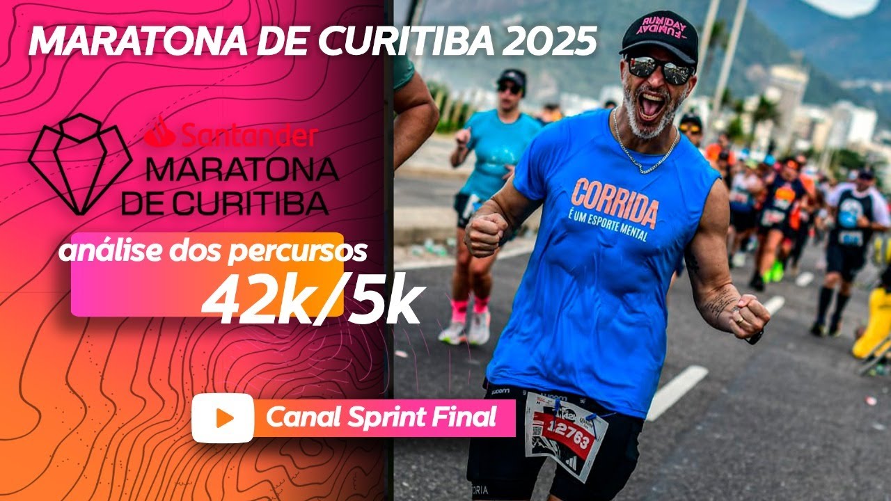 ANÁLISE DO PERCURSO - MARATONA DE CURITIBA 2025 - 42k e 5k