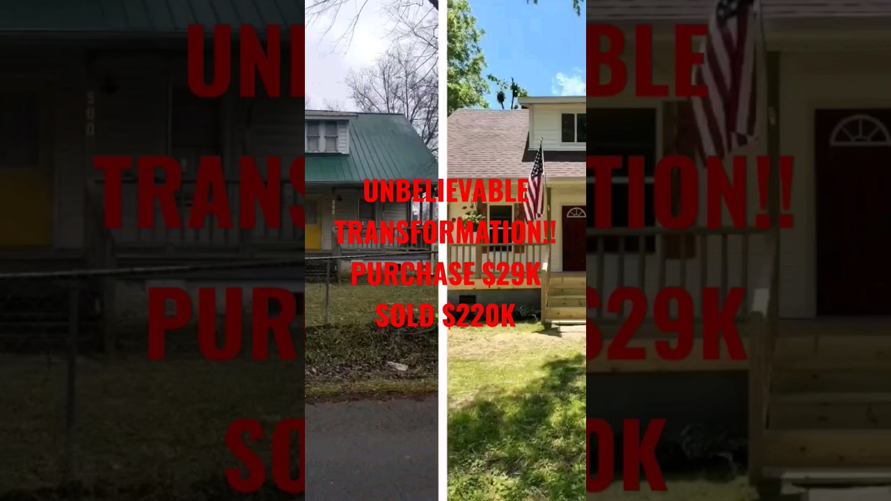 Amazing transformation on this flip house #subscribe #watch #2023 #flipthishouse