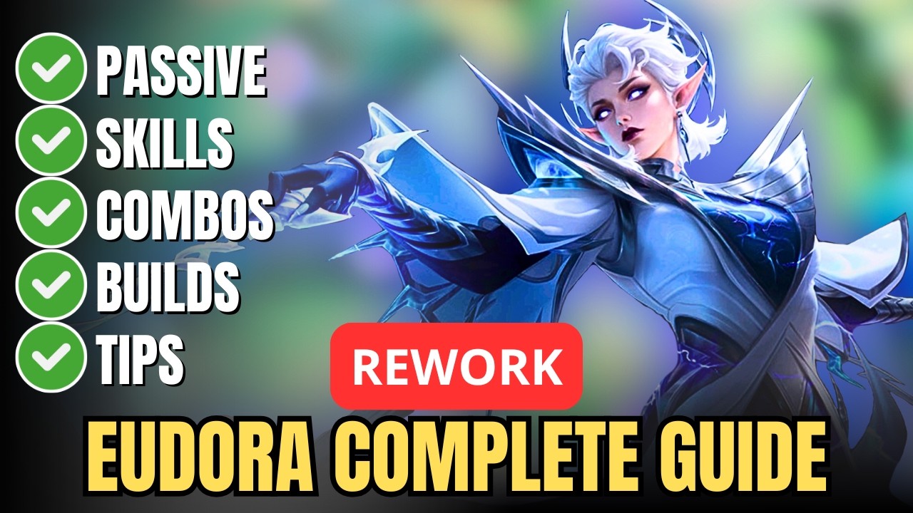 Eudora New Rework Guide in Mobile Legends – Best Build, Skills, Combos & Gameplay Tips