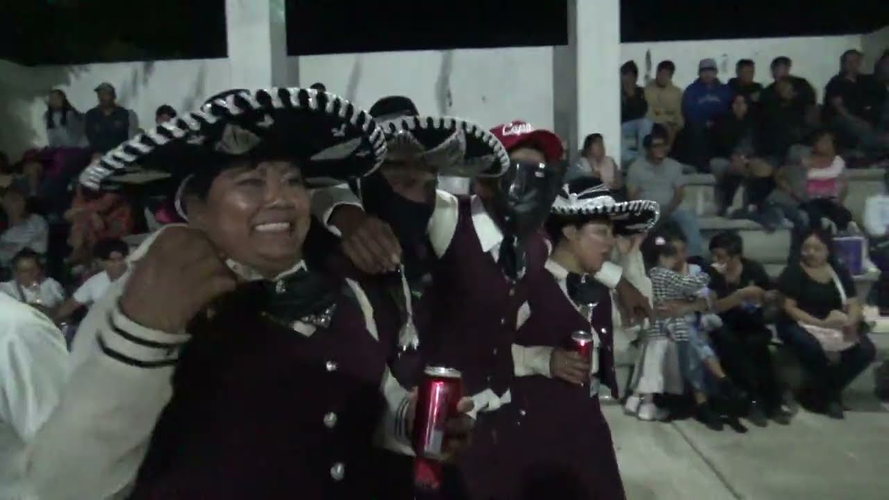 Xayacatlán. Carnaval 2026 de la sección segunda. Lunes en la noche.