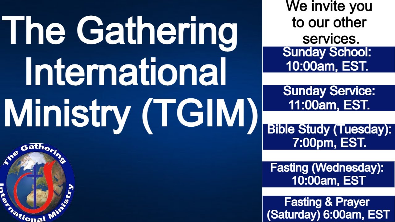 TGIM: SUNDAY SERVICE