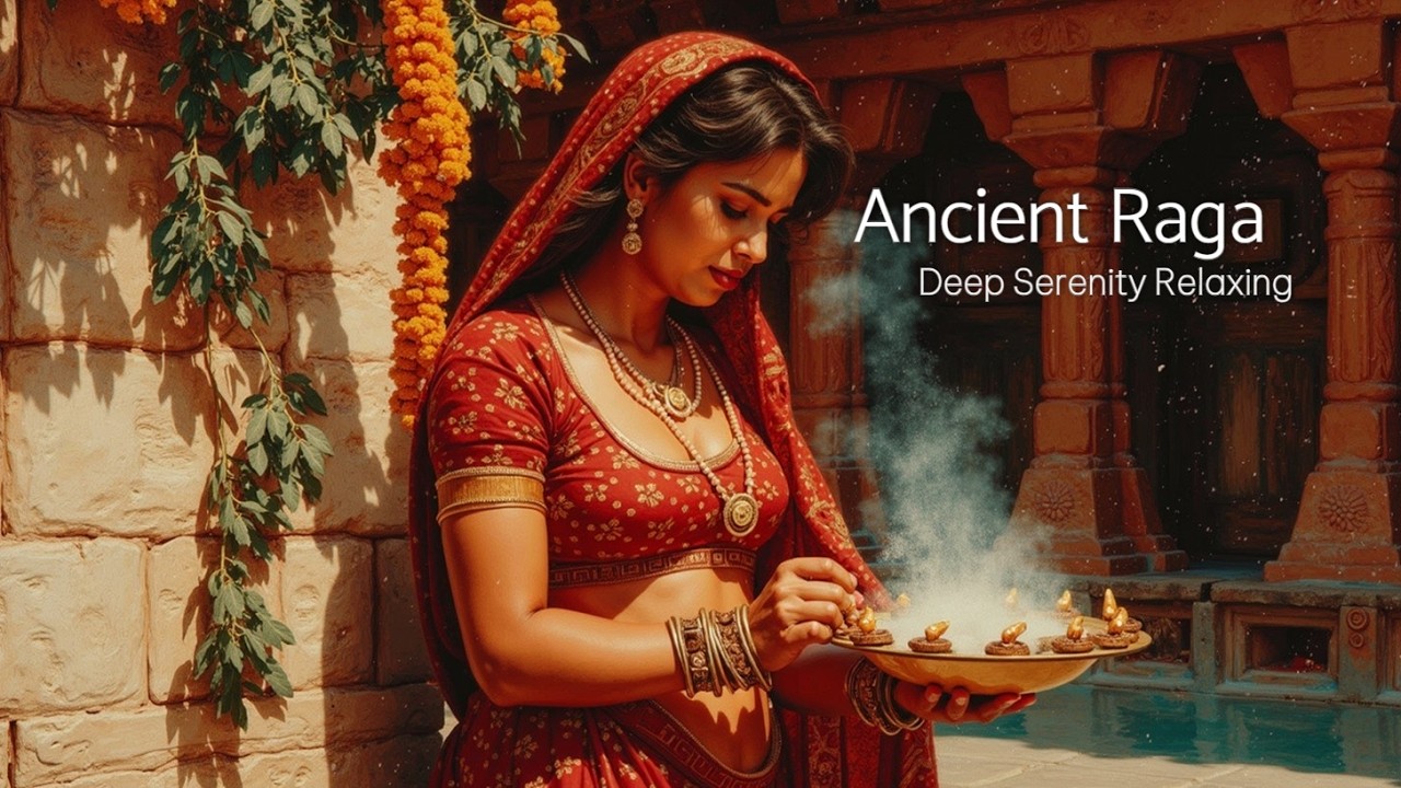 Relaxing Indian Classical Instrumental - Sacred Raga for Deep Serenity & Meditation