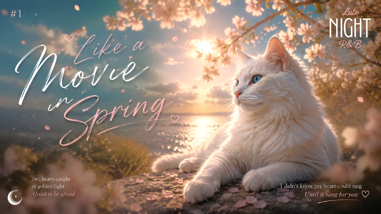 Like a Movie in Spring 🌸 Emotional R&B Vocal | Soft Neo-Soul Love Song