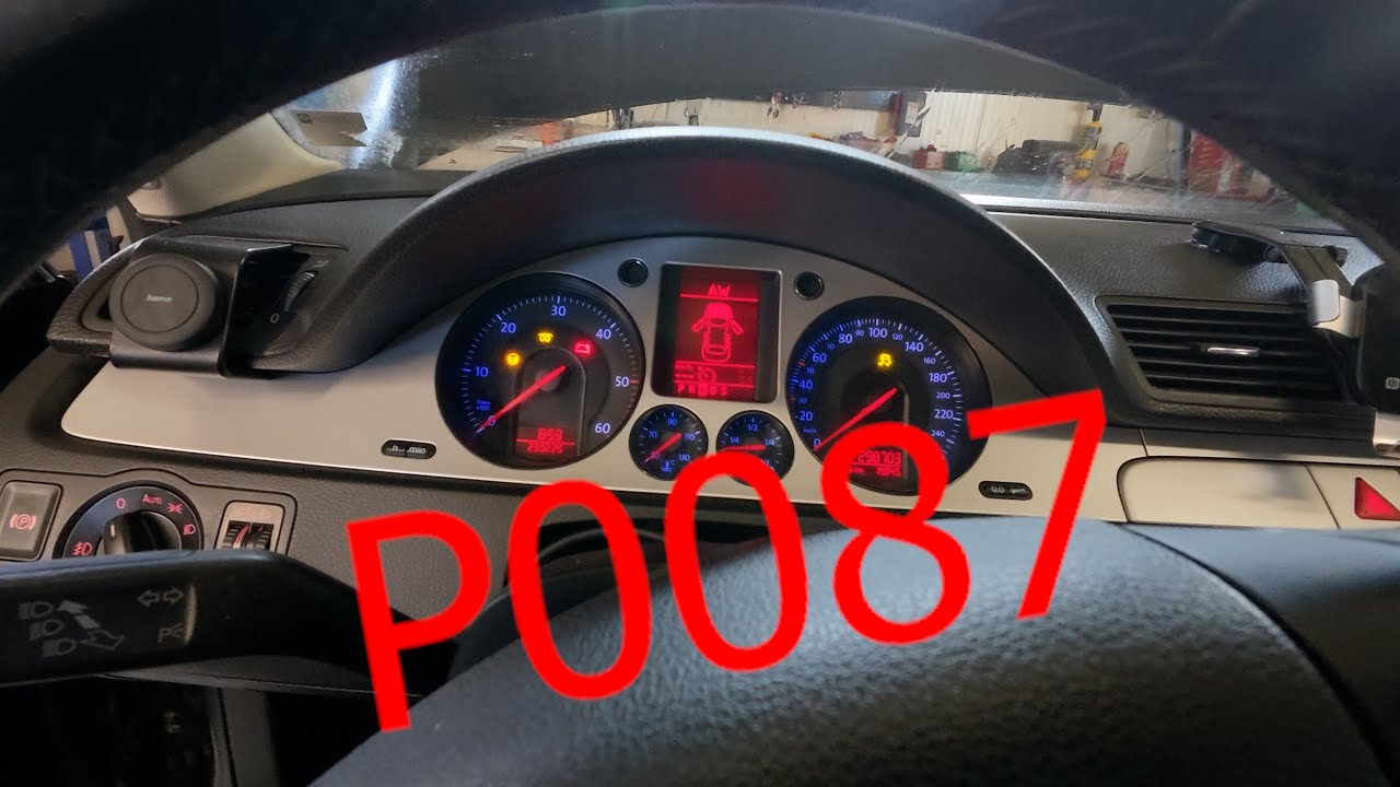 🔧 How to Fix P0087: Low Fuel Rail Pressure | VW Passat 2.0 TDI 🚗