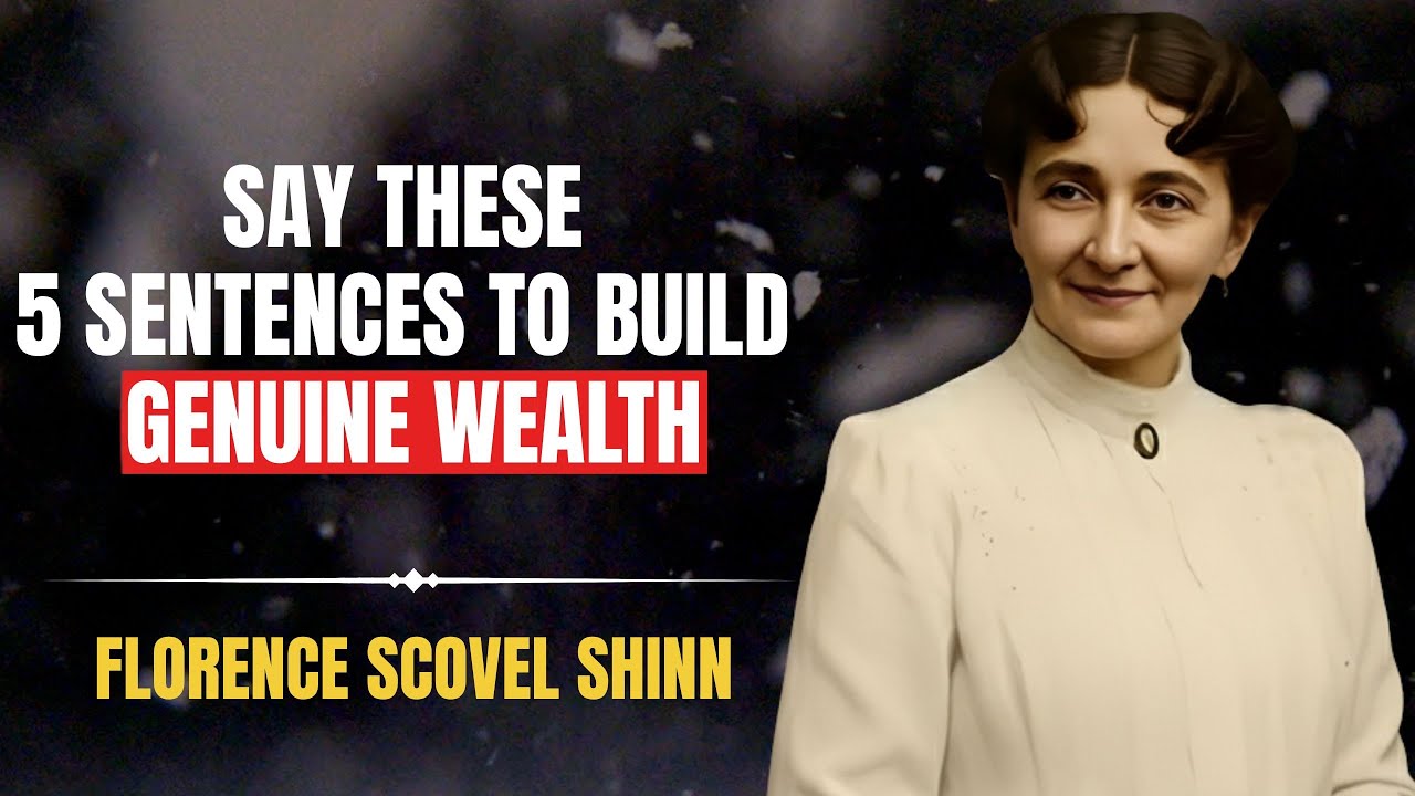 5 Sentences That Manifest Money Instantly | Florence Scovel Shinn