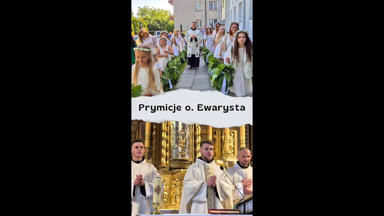 Prymicje o. Ewarysta Buły OFM