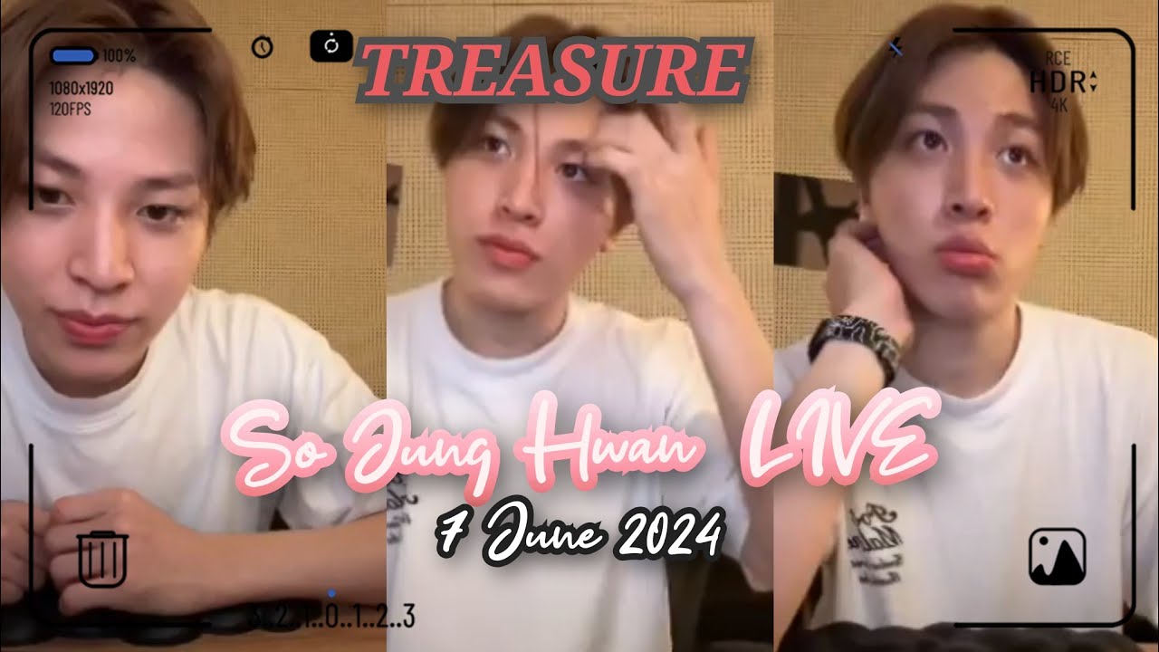 [MULTI SUB]🖤 TREASURE💖SO JUNG HWAN LIVE #소정환 #live #treasure #최현석 #박지훈 #김준규 #요시 #마시호 #윤재혁 #아사히 #김도완