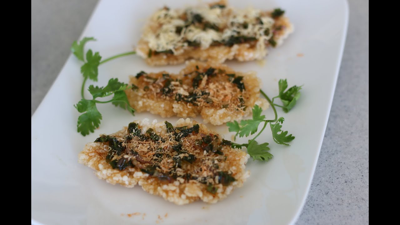 CƠM CH&Aacute;Y - CRISPY RICE Recipe | Helen's Recipes