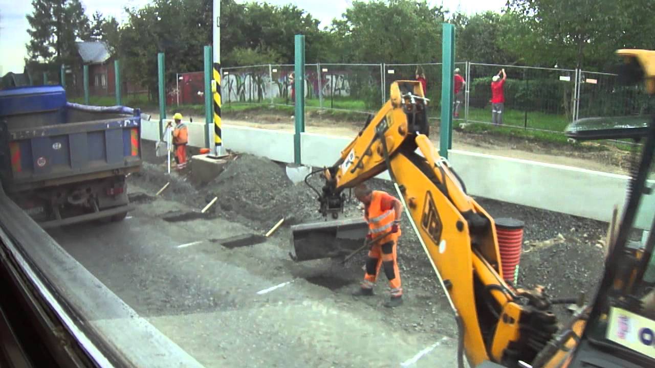 Prace modernizacyjne na odc. Bystrzyca - Trzyniec na linii 320 w Czechach