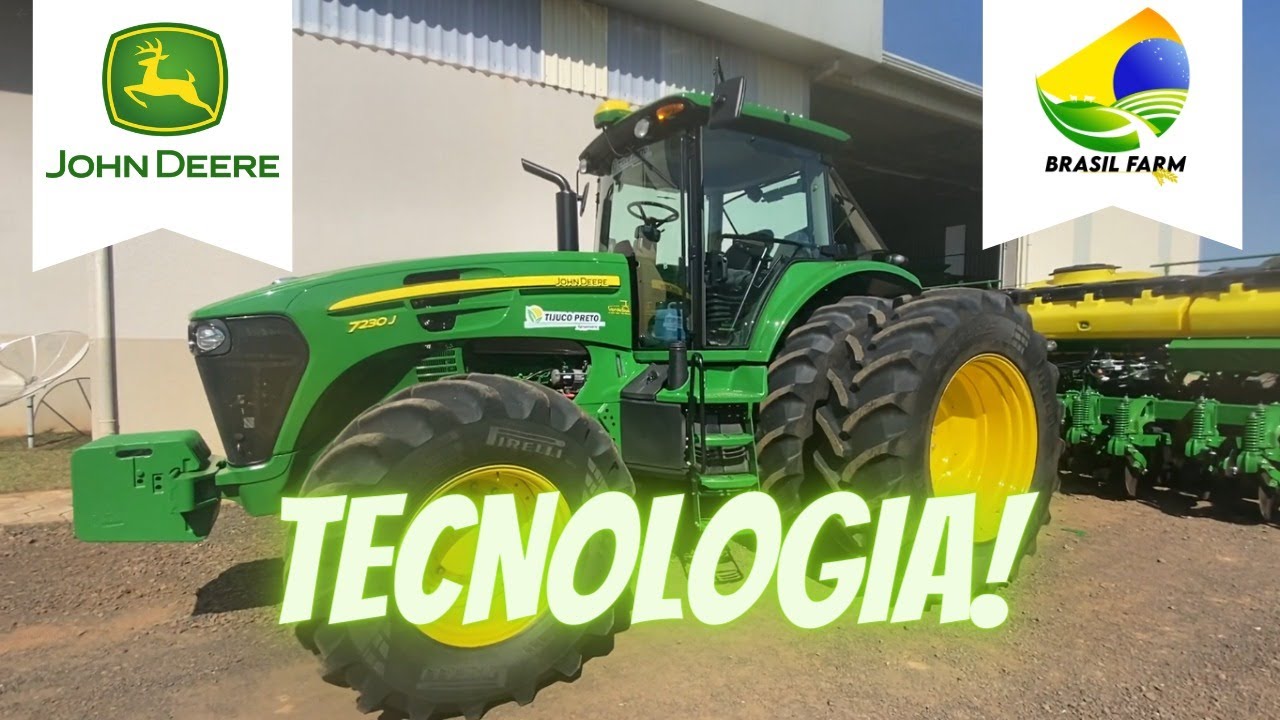 TRATOR JD 7230 J E PLANTADEIRA CCS 2115 CONJUNTO PERFEITO!