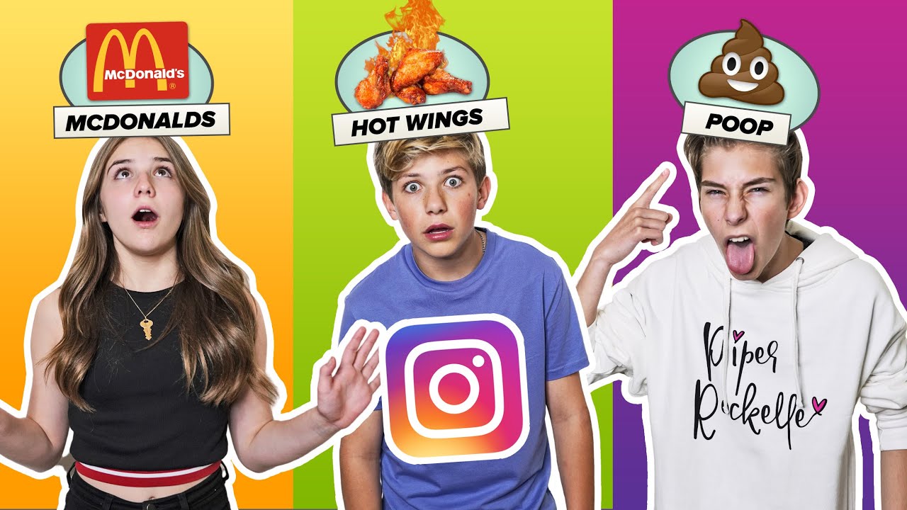 INSTAGRAM FILTERS Decide What I Eat for 24 HOURS **DOUBLE DATE CHALLENGE** 🍔🥰 | Walker Bryant