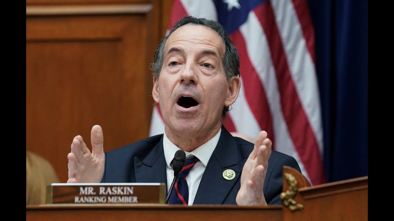 Jamie Raskin inquires about redacted Epstein files
