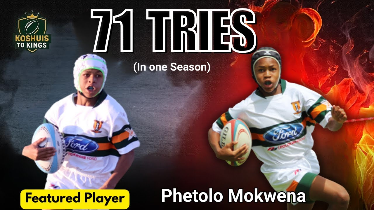 13-Year-Old Rugby Speedster Scores 71 Tries in ONE Season! | Phetolo Mokwena Highlights