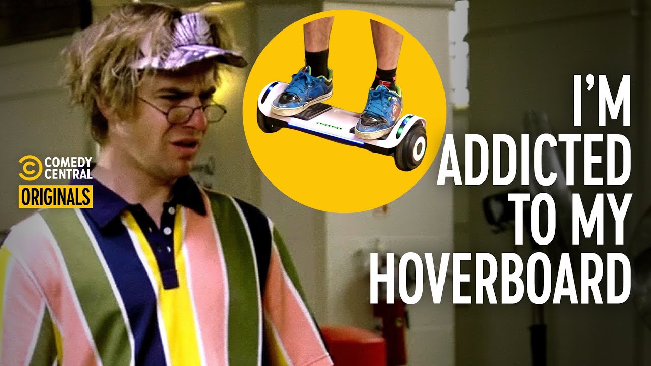 This Guy Is Addicted to Hoverboarding (ft. Cherdleys) - Addiction Busters