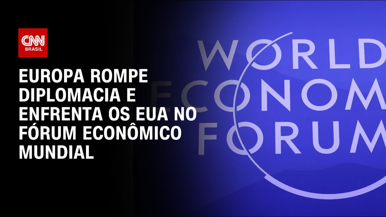 Líderes europeus abandonam tom conciliador com os EUA em Davos | HORA H