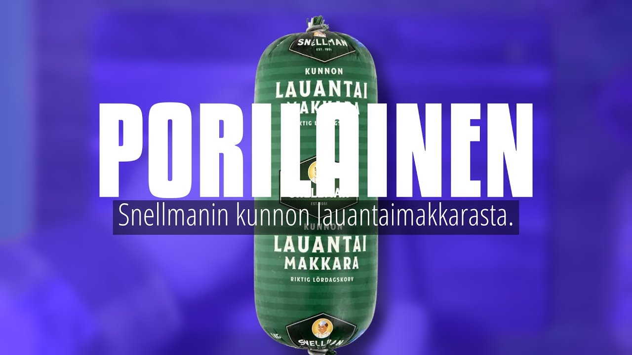 Porilainen kotikeittiössä