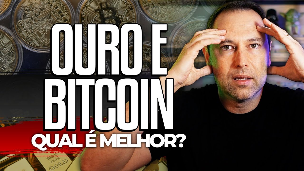 OURO vs BITCOIN | Qual é o MELHOR INVESTIMENTO entre eles? Em qual eu INVESTIRIA o MEU DINHEIRO?