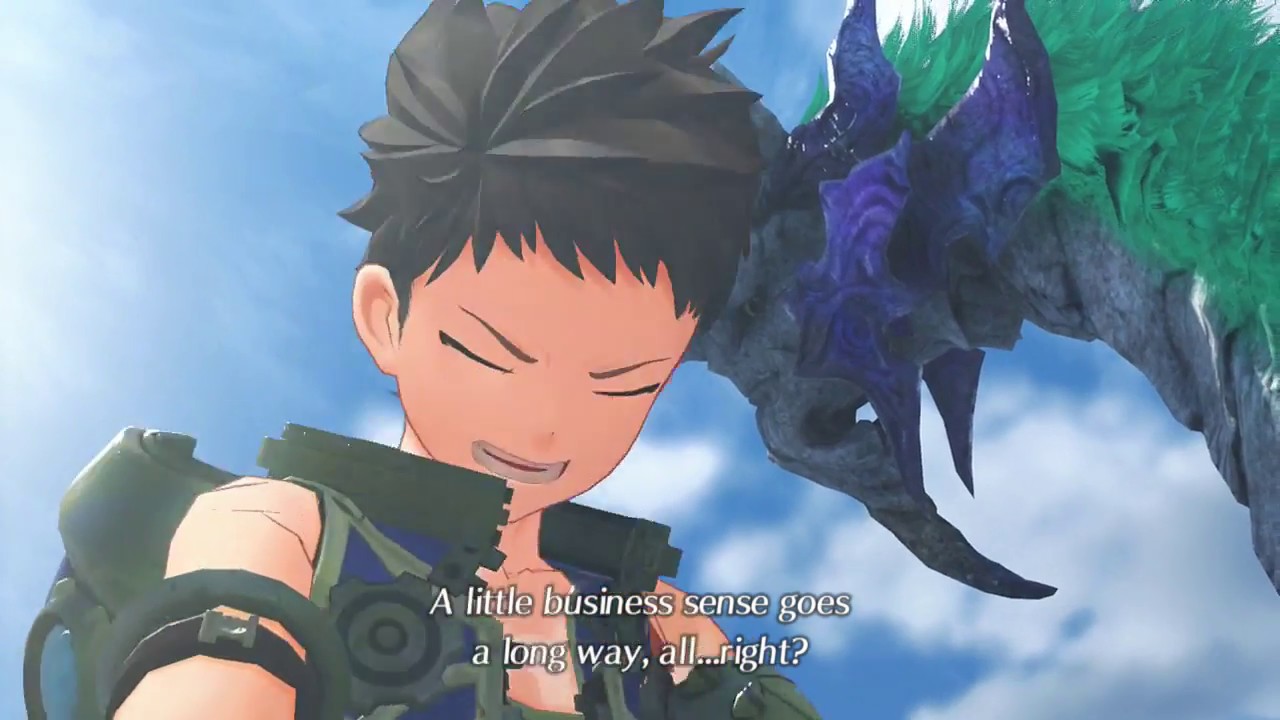 A Boy and the Sea (no credits) . Cutscene (Japanese) Xenoblade Chronicels 2