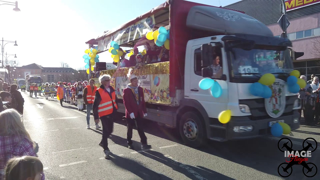 Kreiskarnevalsumzug 2019 &iacute;n der Residenz Stadt Gotha Helau