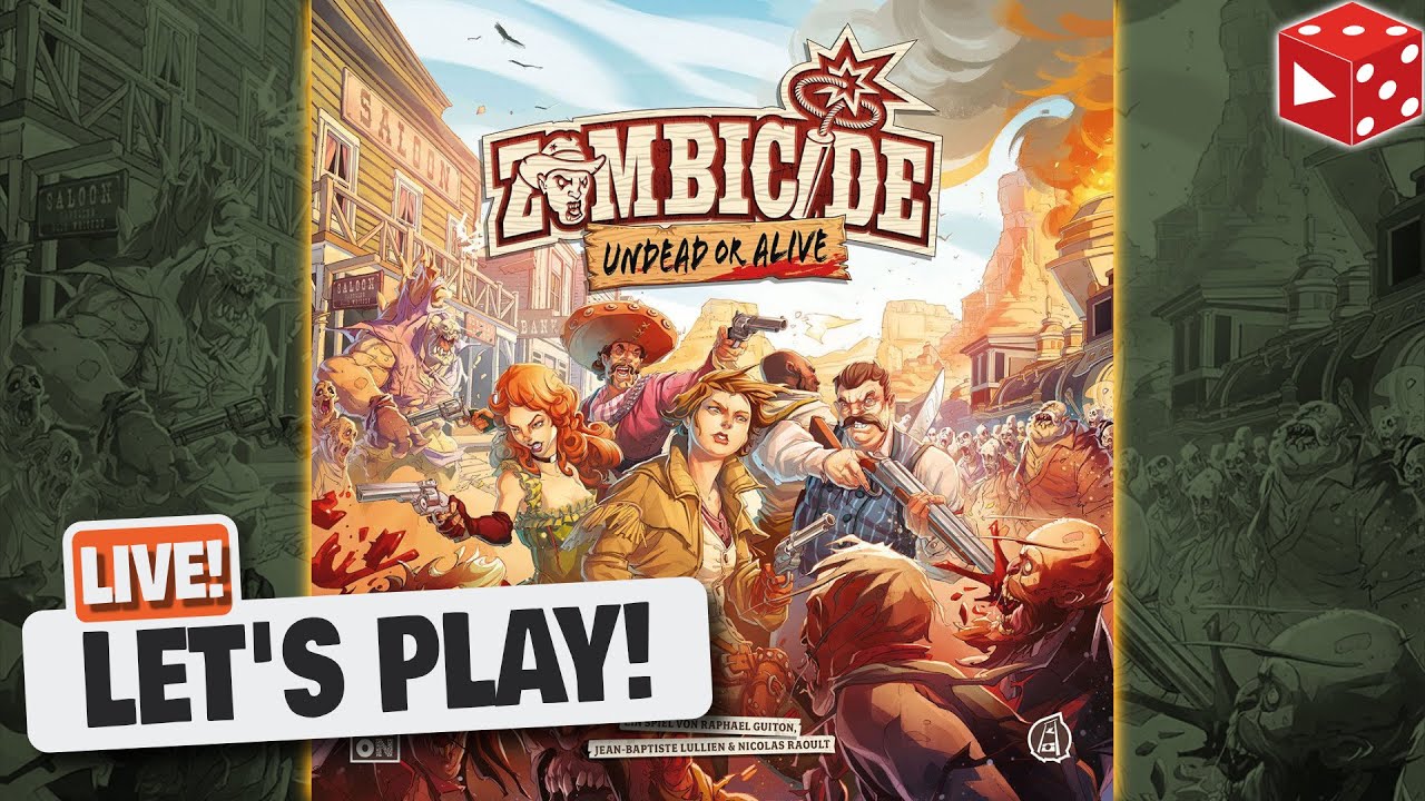 Zombicide Undead or Alive - Live Let's Play mit Carl & Ben - Mission 05 Familienangelegenheit