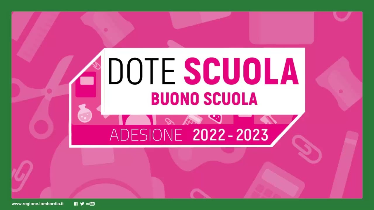Dote scuola/Buono scuola 22-23: come presentare domanda su Bandi Online