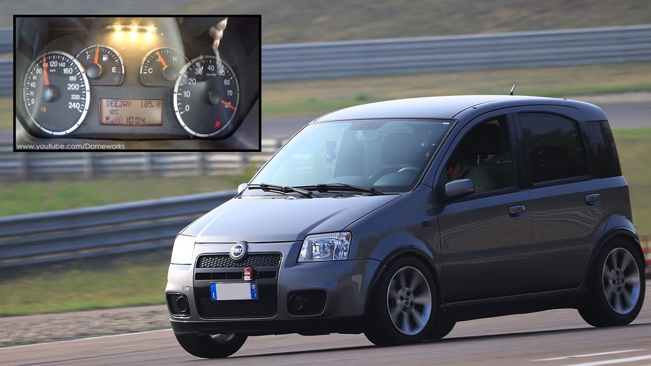 Panda KILLER! 270HP TD04 8000RPM Panda 100HP unleashed on track! PURE Turbo Sound & Speedo INSANE!