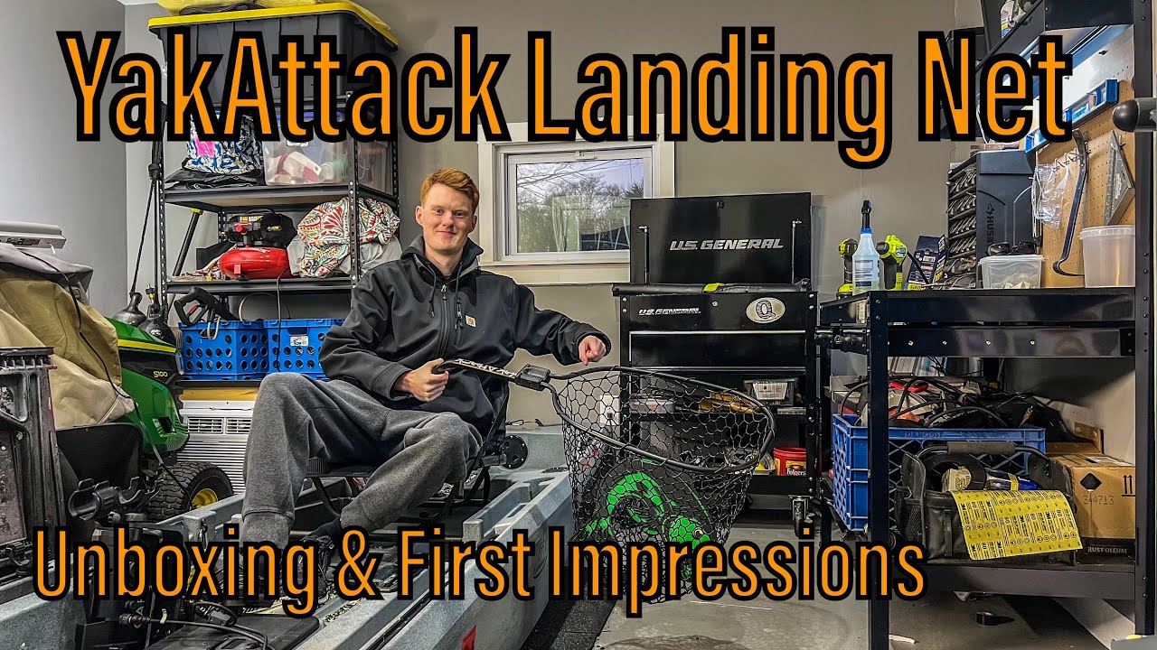 YakAttack Leverage Landing Net! - Unboxing & First Impressions!