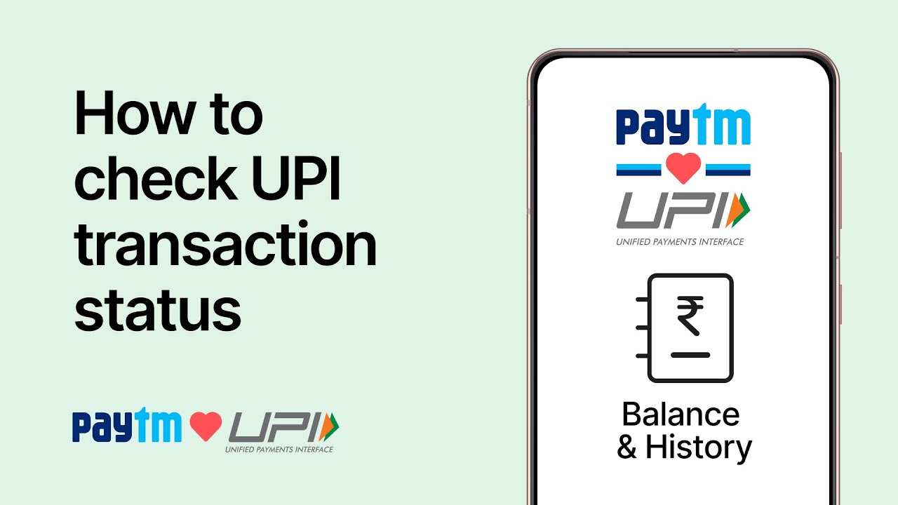 What is UPI Transaction and How to Check UPI Transaction Status on Paytm | #paytmkaro