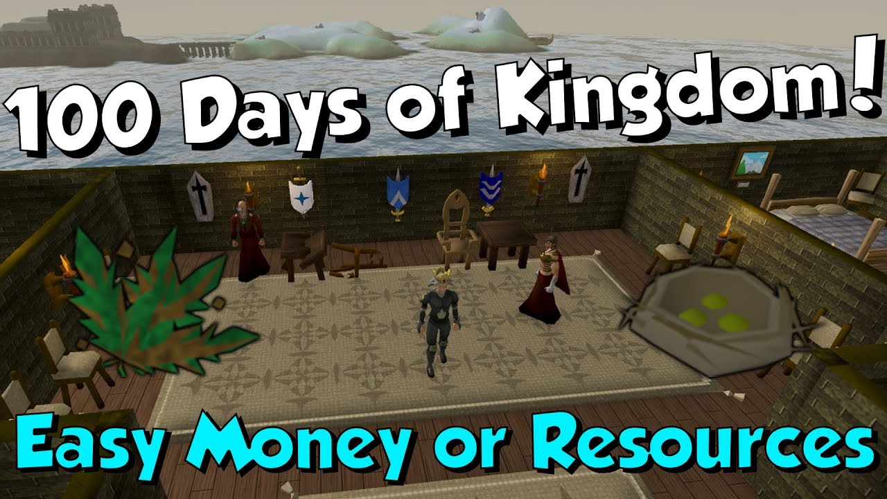 Loot from 100 Days of Kingdom! [Runescape 3] Miscellania is Op for Ironman!