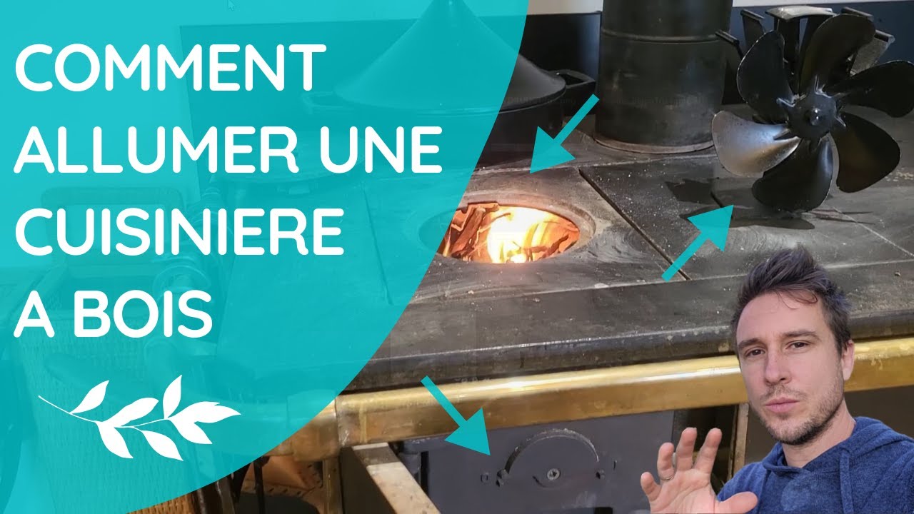 Cuisinière à bois : Comment allumer et maintenir la chaleur (ép. 1/4)