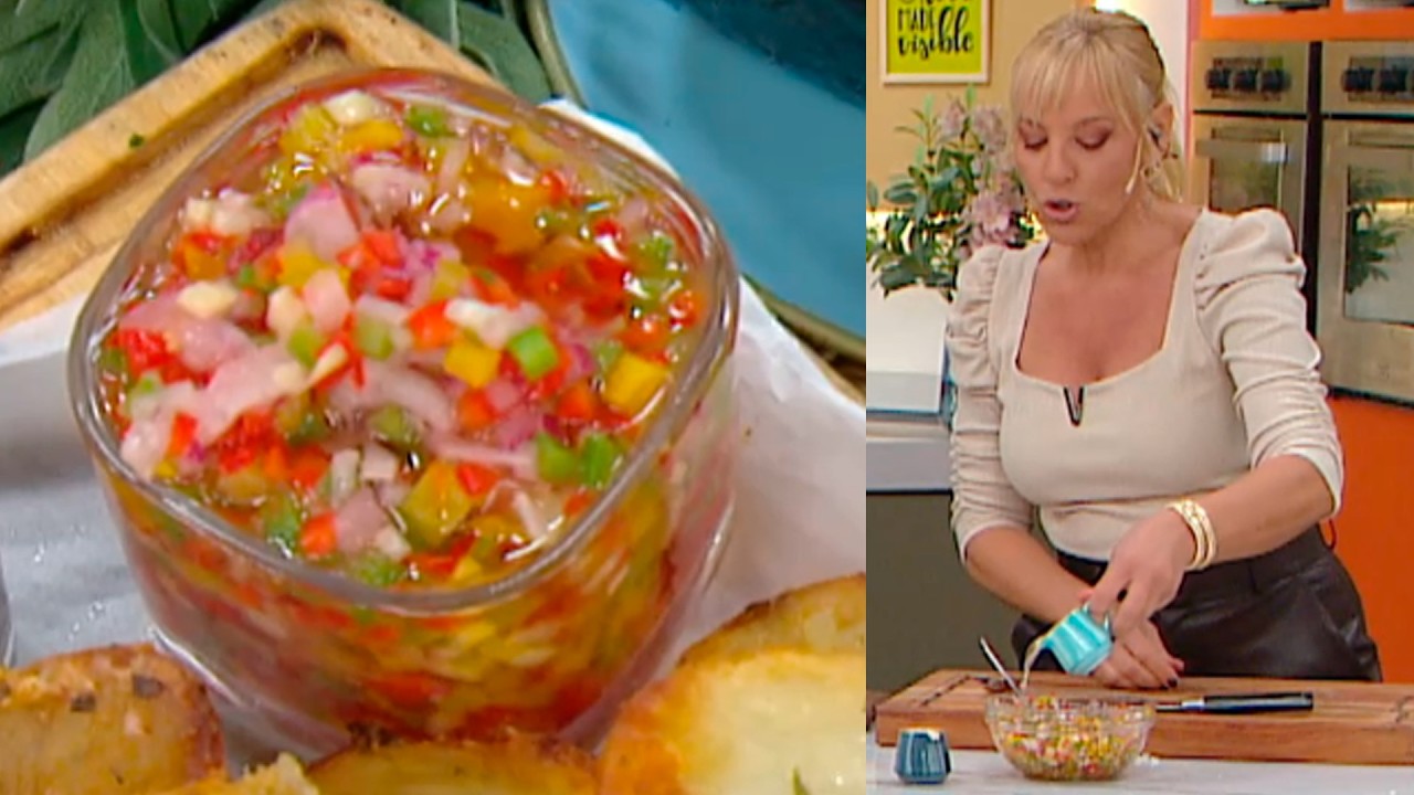 Los secretos de Jime Monteverde para hacer una salsa criolla perfecta y los tips para conservarla