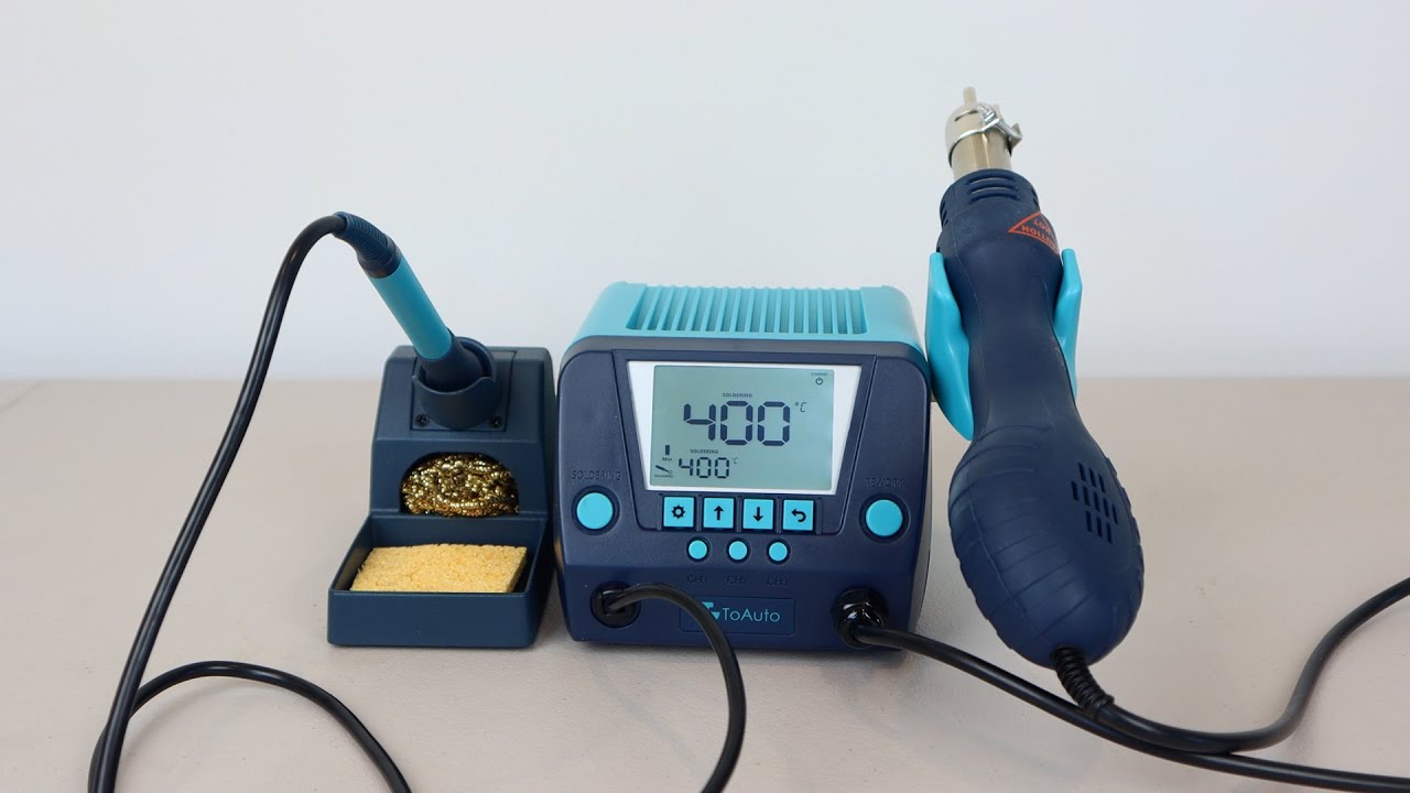 Budget Soldering Station Review - ToAuto DS882 V2 Soldering Station Kit