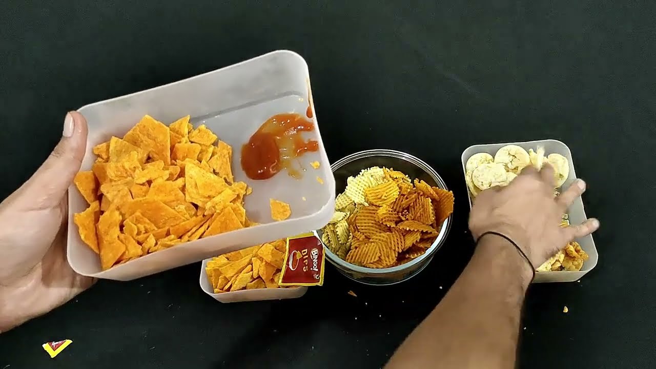 ASMR Most Popular NACHOS Chips : EXTREME LOUD CRUNCHY CHIPS! SPICY! Unpacking & Eating
