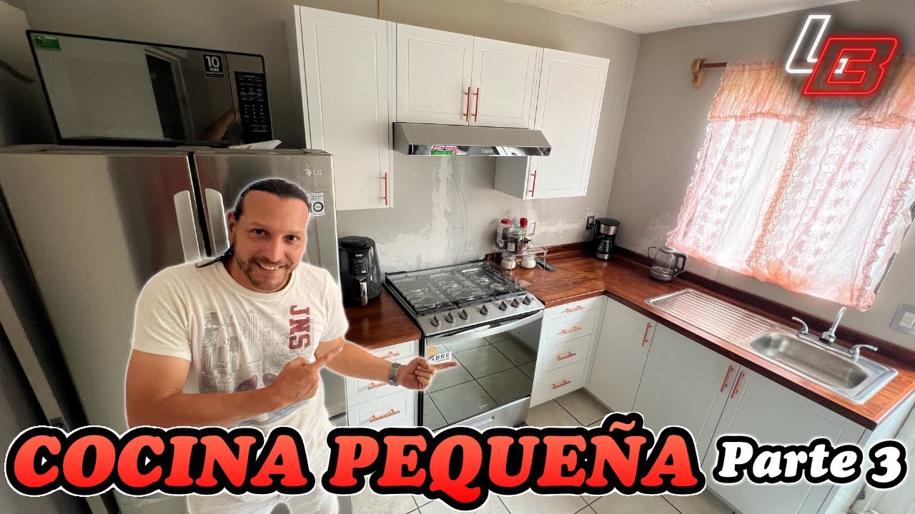 🧑🏽‍🍳Cómo hacer una COCINA integral pequeña PASO a PASO || Parte 3
